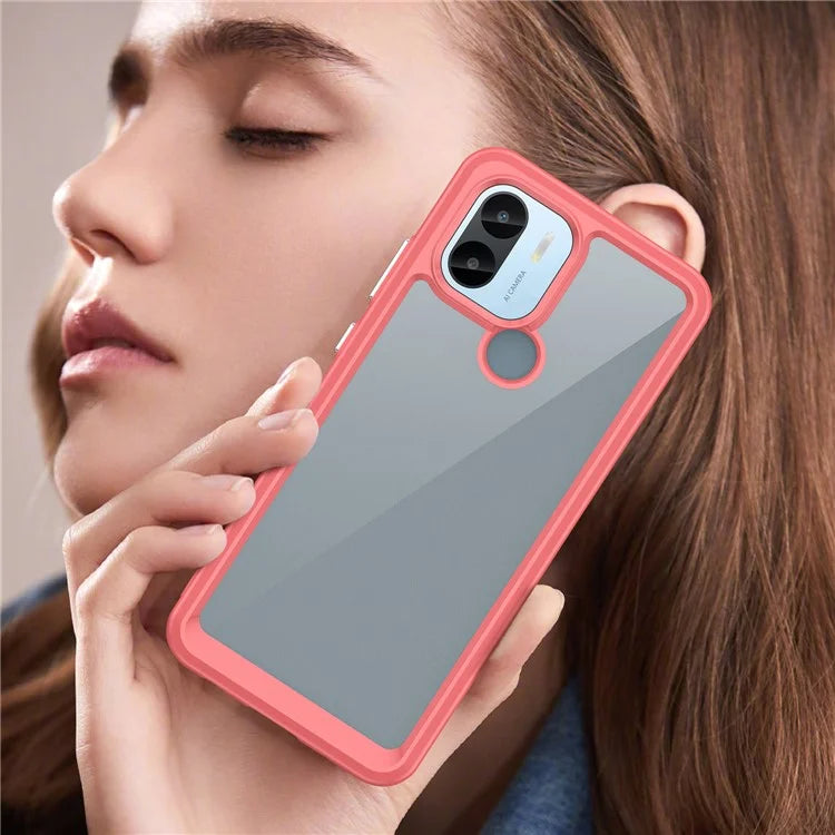 For Xiaomi Poco C50 4G / Poco C51 4G Case Anti-scratch TPU+Acrylic Phone Shell Cover