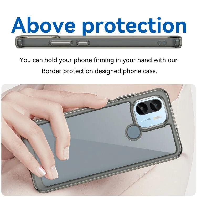 For Xiaomi Poco C50 4G / Poco C51 4G Case Anti-scratch TPU+Acrylic Phone Shell Cover