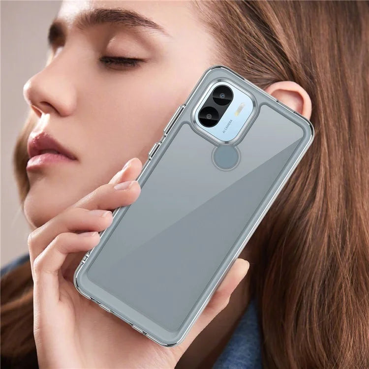 For Xiaomi Poco C50 4G / Poco C51 4G Case Anti-scratch TPU+Acrylic Phone Shell Cover