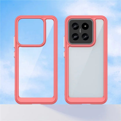 For Xiaomi 14 Case Anti-drop Shockproof TPU+Acrylic Mobile Phone Back Protector