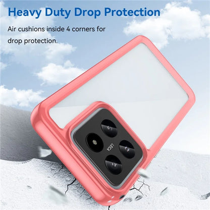 For Xiaomi 14 Case Anti-drop Shockproof TPU+Acrylic Mobile Phone Back Protector