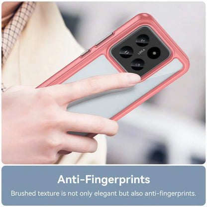 For Xiaomi 14 Case Anti-drop Shockproof TPU+Acrylic Mobile Phone Back Protector