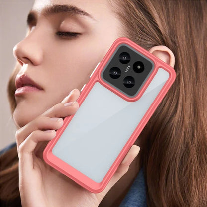 For Xiaomi 14 Case Anti-drop Shockproof TPU+Acrylic Mobile Phone Back Protector
