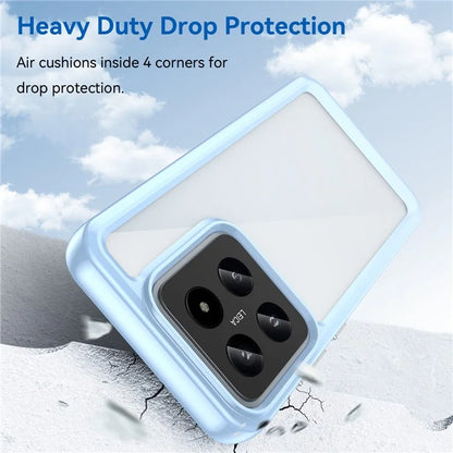 For Xiaomi 14 Case Anti-drop Shockproof TPU+Acrylic Mobile Phone Back Protector