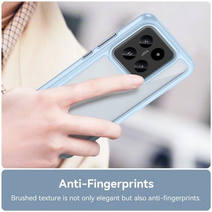 For Xiaomi 14 Case Anti-drop Shockproof TPU+Acrylic Mobile Phone Back Protector
