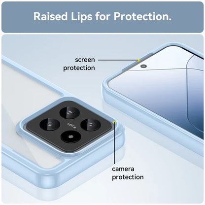 For Xiaomi 14 Case Anti-drop Shockproof TPU+Acrylic Mobile Phone Back Protector