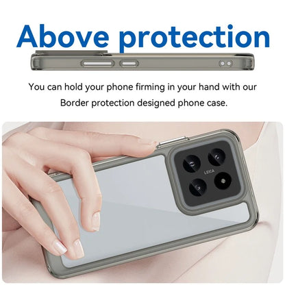 For Xiaomi 14 Case Anti-drop Shockproof TPU+Acrylic Mobile Phone Back Protector