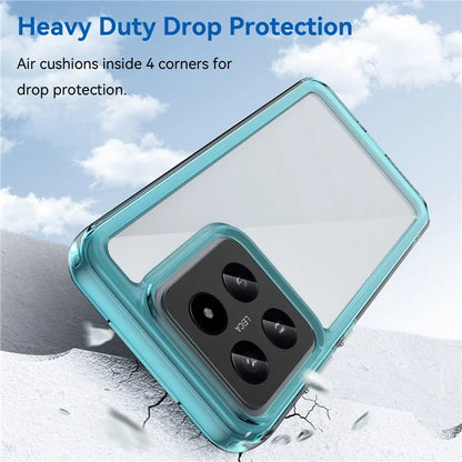 For Xiaomi 14 Case Anti-drop Shockproof TPU+Acrylic Mobile Phone Back Protector