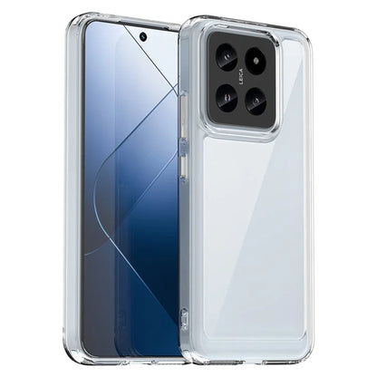 For Xiaomi 14 Case Anti-drop Shockproof TPU+Acrylic Mobile Phone Back Protector