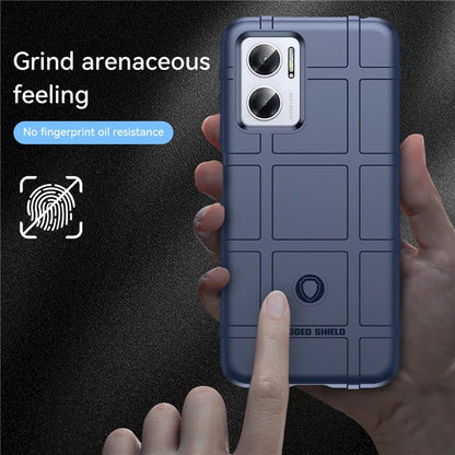 For Xiaomi Redmi 10 5G / Redmi 10 Prime+ 5G / Redmi 11 Prime 5G / Note 11E 5G Case Square Grid Phone TPU Cover
