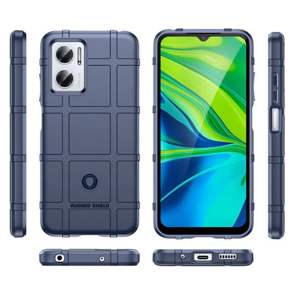 For Xiaomi Redmi 10 5G / Redmi 10 Prime+ 5G / Redmi 11 Prime 5G / Note 11E 5G Case Square Grid Phone TPU Cover