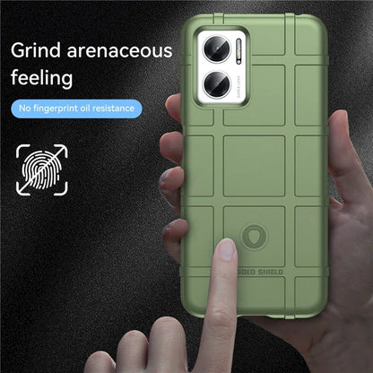 For Xiaomi Redmi 10 5G / Redmi 10 Prime+ 5G / Redmi 11 Prime 5G / Note 11E 5G Case Square Grid Phone TPU Cover