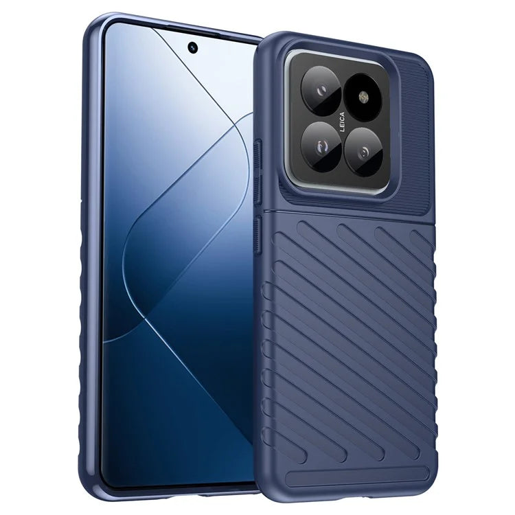 Thunder Series For Xiaomi 14 Pro Case Thicken TPU Cell Phone Cover Protective Shell
