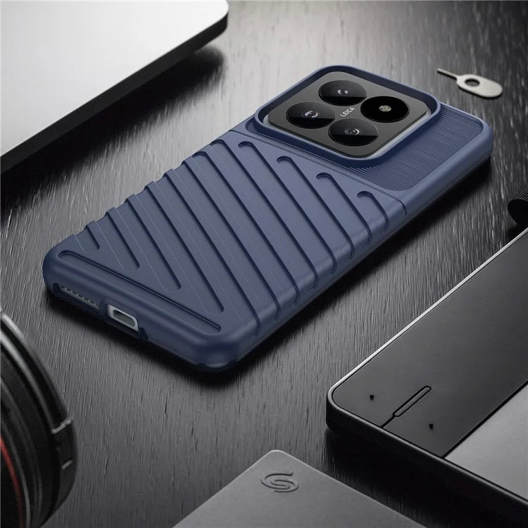 Thunder Series For Xiaomi 14 Pro Case Thicken TPU Cell Phone Cover Protective Shell