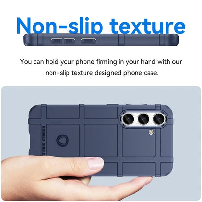 Square Grid Texture Shell for Samsung Galaxy S24 Flexible TPU Phone Case