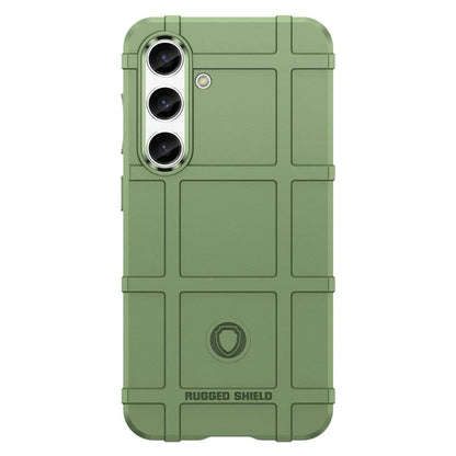 Square Grid Texture Shell for Samsung Galaxy S24 Flexible TPU Phone Case
