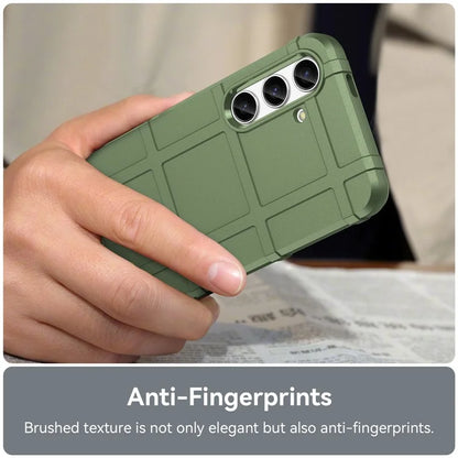 Square Grid Texture Shell for Samsung Galaxy S24 Flexible TPU Phone Case