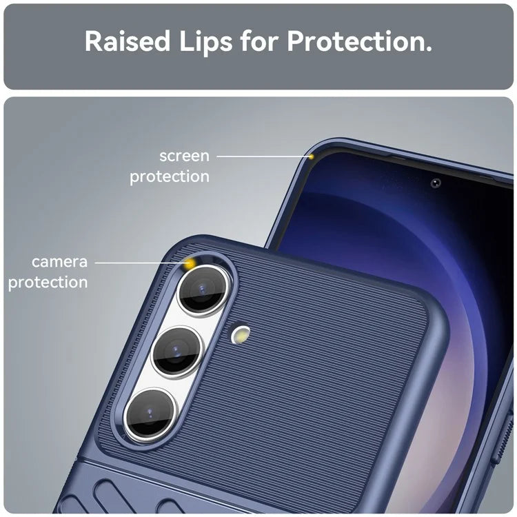 Thunder Series For Samsung Galaxy S24 Case Shock-absorbed TPU Mobile Phone Cover