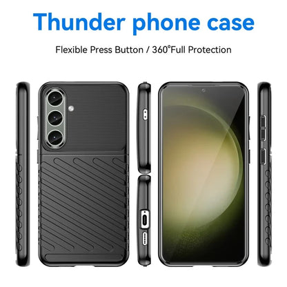 Thunder Series For Samsung Galaxy S24+ Cell Phone Cover Slim-Fit TPU Protective Shell Case