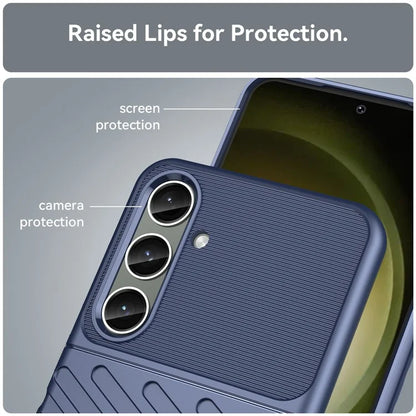 Thunder Series For Samsung Galaxy S24+ Cell Phone Cover Slim-Fit TPU Protective Shell Case