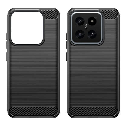 For Xiaomi 14 Anti-Scratch Phone Shell TPU Carbon Fiber Texture Phone Case