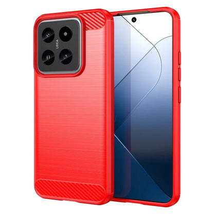 For Xiaomi 14 Anti-Scratch Phone Shell TPU Carbon Fiber Texture Phone Case