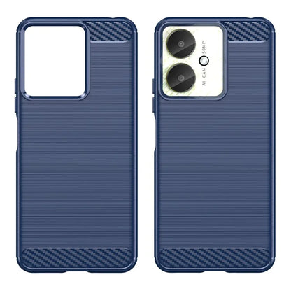 For Xiaomi Redmi 13C 4G / 5G / 13R 5G / Poco M6  / Poco C65 4G Case TPU Carbon Fiber Texture Cover