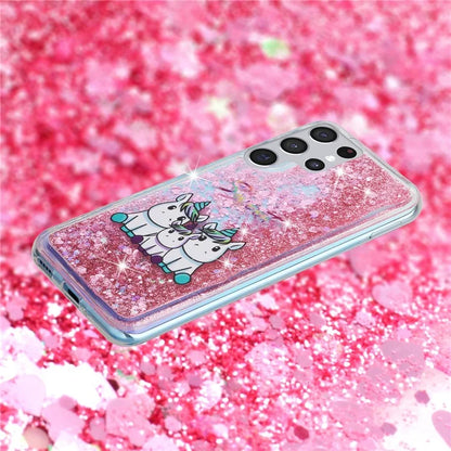For Samsung Galaxy S24 Ultra Case Quicksand Embossment Pattern TPU Cover