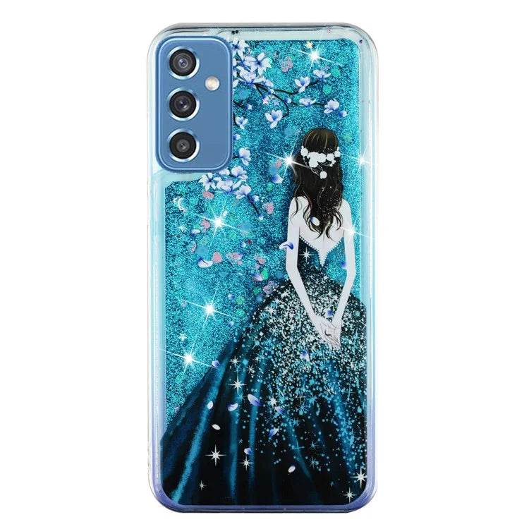 For Samsung Galaxy S23 FE Quicksand Case Soft TPU Embossment Pattern Phone Cover
