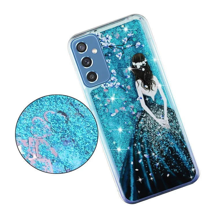 For Samsung Galaxy S23 FE Quicksand Case Soft TPU Embossment Pattern Phone Cover