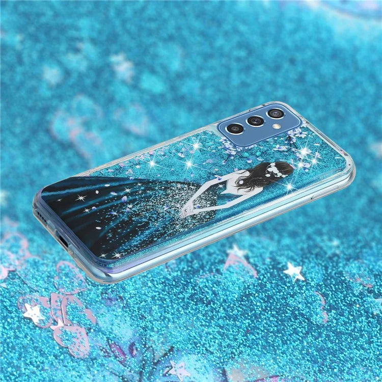 For Samsung Galaxy S23 FE Quicksand Case Soft TPU Embossment Pattern Phone Cover