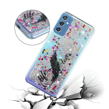 For Samsung Galaxy S23 FE Quicksand Case Soft TPU Embossment Pattern Phone Cover