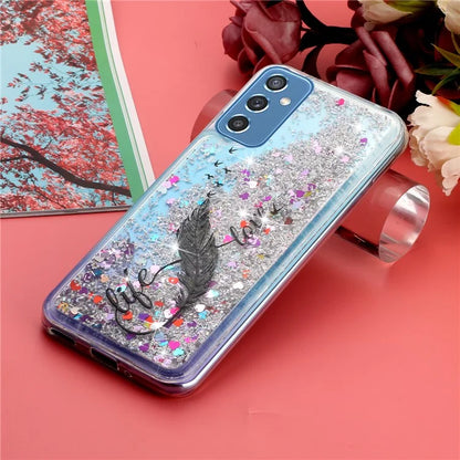For Samsung Galaxy S23 FE Quicksand Case Soft TPU Embossment Pattern Phone Cover