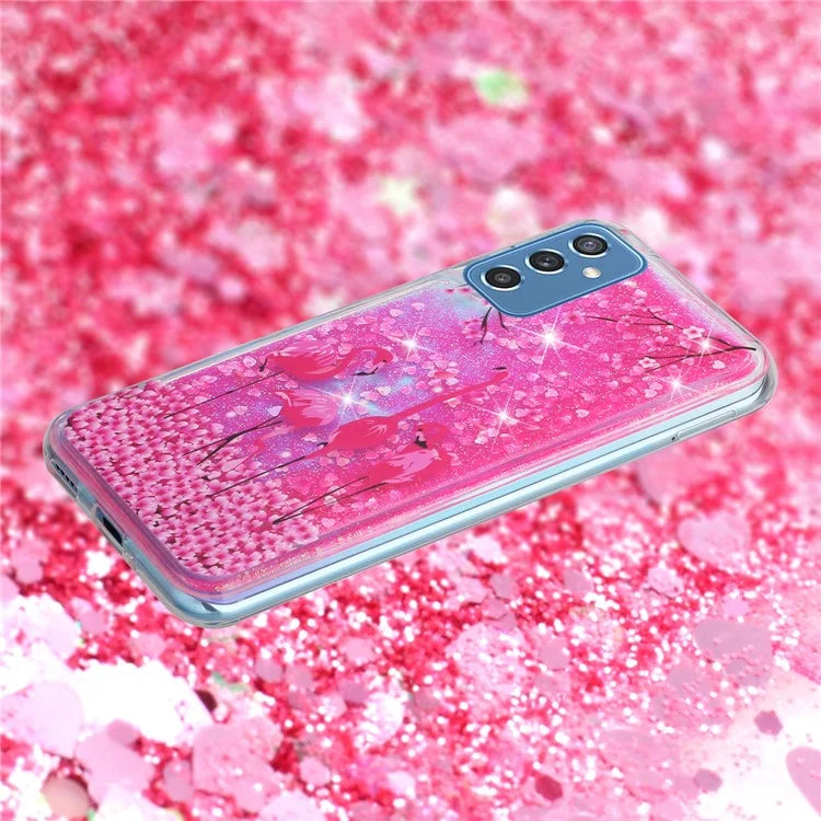 For Samsung Galaxy S23 FE Quicksand Case Soft TPU Embossment Pattern Phone Cover