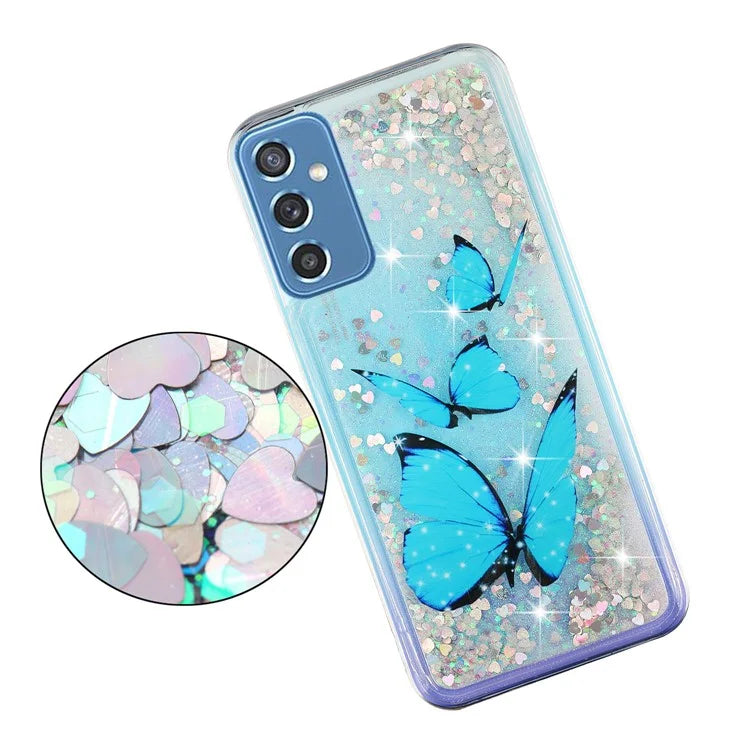 For Samsung Galaxy S23 FE Quicksand Case Soft TPU Embossment Pattern Phone Cover