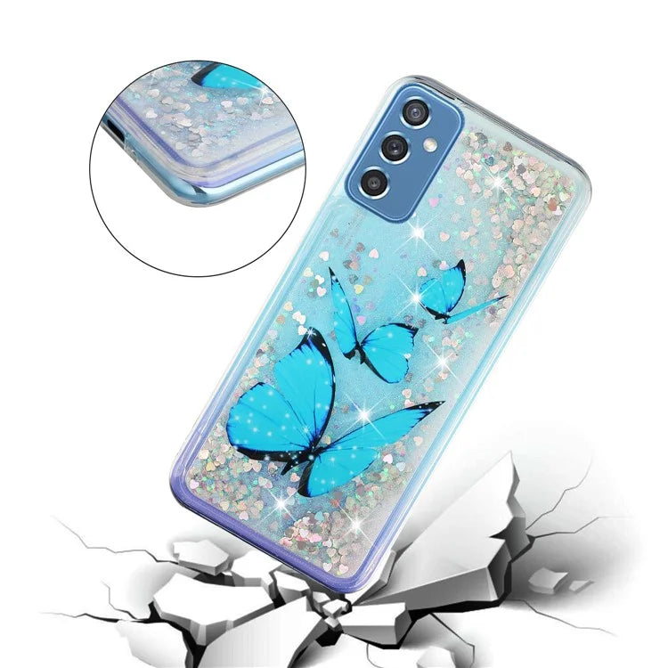 For Samsung Galaxy S23 FE Quicksand Case Soft TPU Embossment Pattern Phone Cover