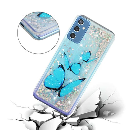For Samsung Galaxy S23 FE Quicksand Case Soft TPU Embossment Pattern Phone Cover