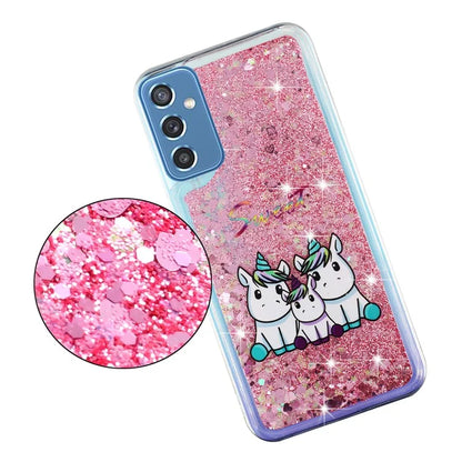 For Samsung Galaxy S23 FE Quicksand Case Soft TPU Embossment Pattern Phone Cover
