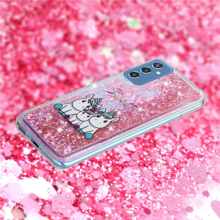 For Samsung Galaxy S23 FE Quicksand Case Soft TPU Embossment Pattern Phone Cover