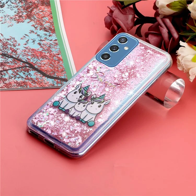For Samsung Galaxy S23 FE Quicksand Case Soft TPU Embossment Pattern Phone Cover