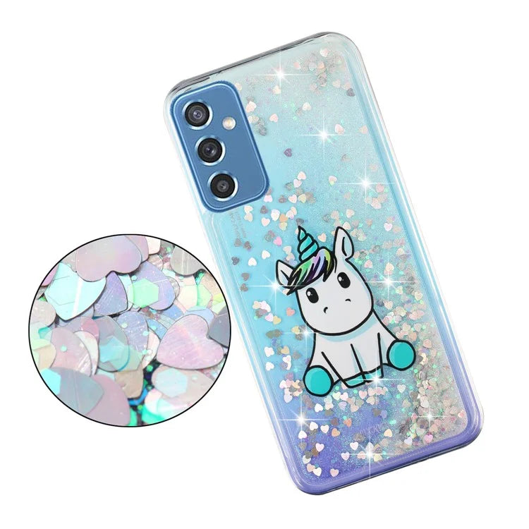 For Samsung Galaxy S23 FE Quicksand Case Soft TPU Embossment Pattern Phone Cover