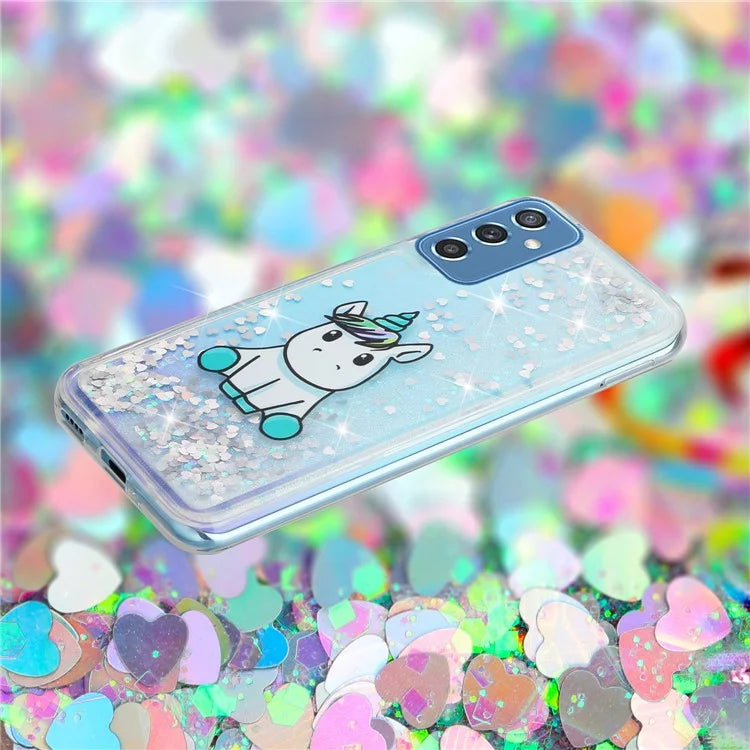 For Samsung Galaxy S23 FE Quicksand Case Soft TPU Embossment Pattern Phone Cover