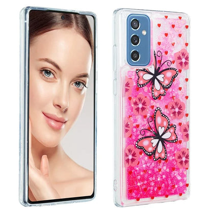 For Samsung Galaxy S23 FE Quicksand Case Soft TPU Embossment Pattern Phone Cover