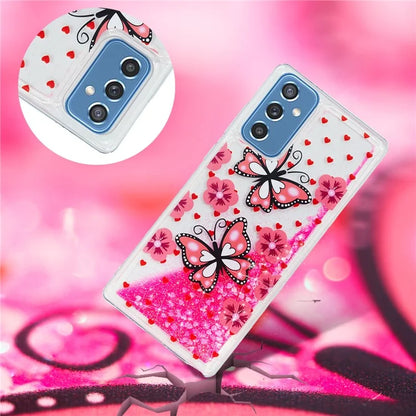 For Samsung Galaxy S23 FE Quicksand Case Soft TPU Embossment Pattern Phone Cover