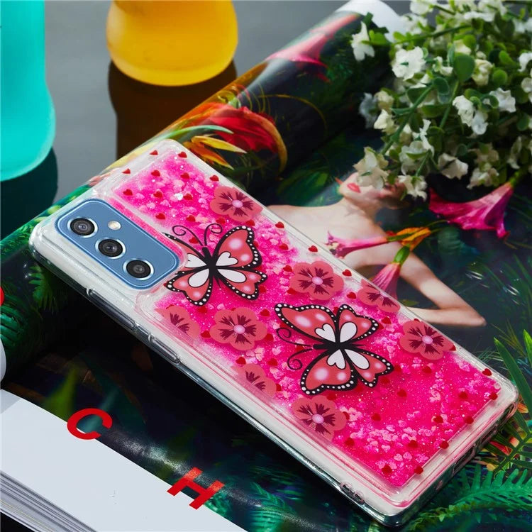 For Samsung Galaxy S23 FE Quicksand Case Soft TPU Embossment Pattern Phone Cover