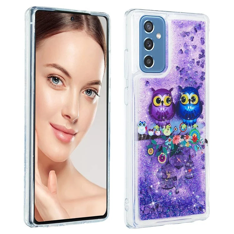 For Samsung Galaxy S23 FE Quicksand Case Soft TPU Embossment Pattern Phone Cover