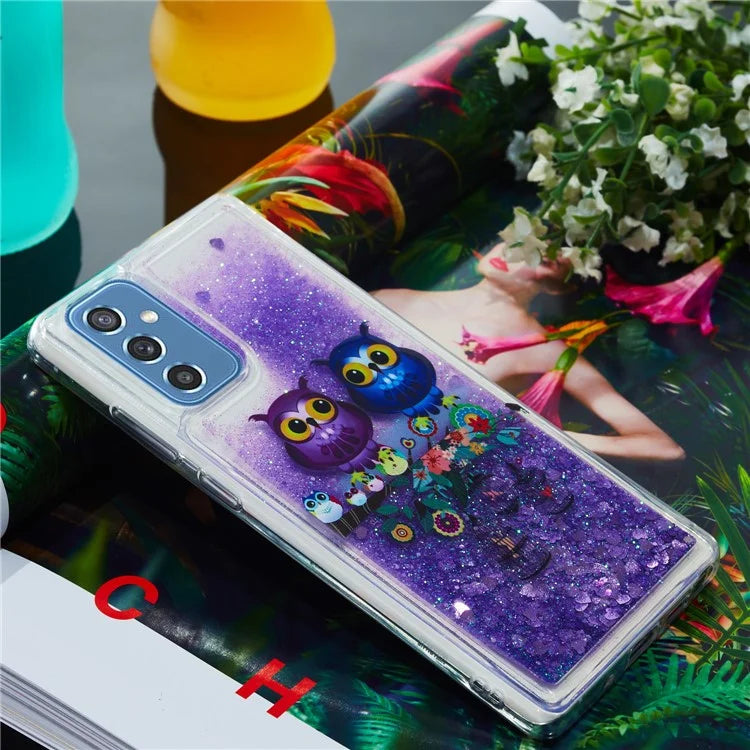 For Samsung Galaxy S23 FE Quicksand Case Soft TPU Embossment Pattern Phone Cover