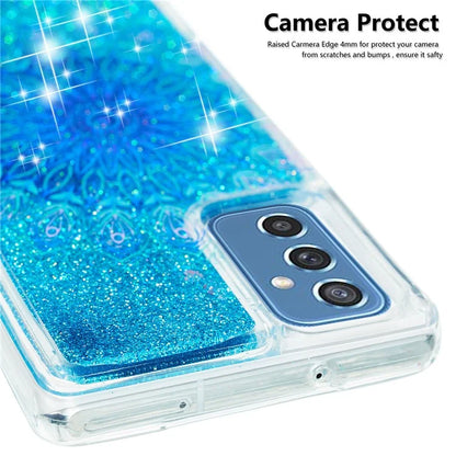 For Samsung Galaxy S23 FE Quicksand Case Soft TPU Embossment Pattern Phone Cover