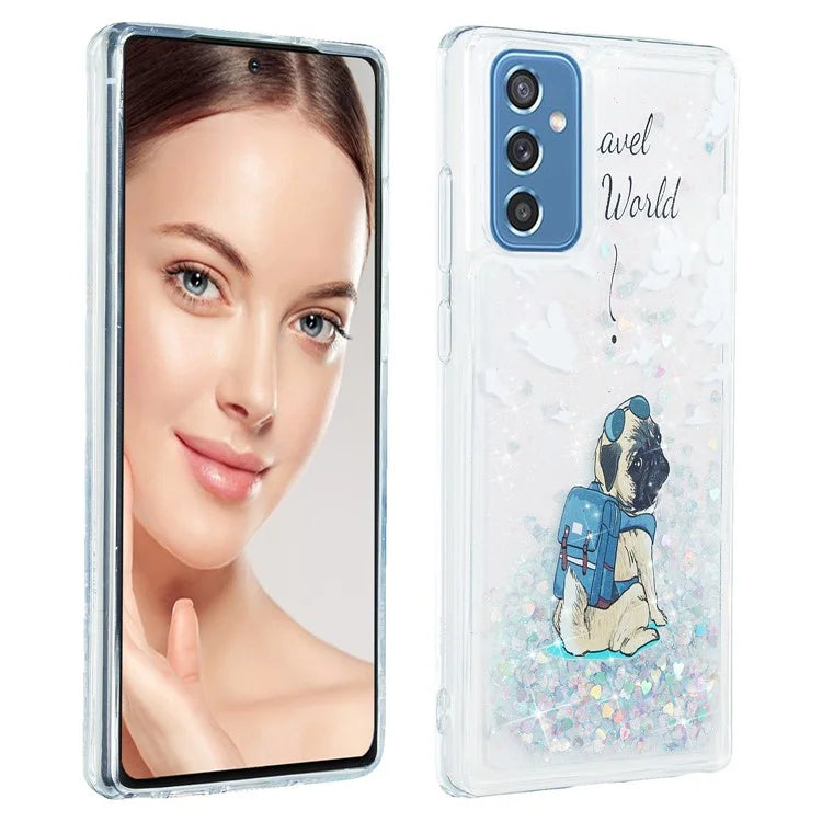 For Samsung Galaxy S23 FE Quicksand Case Soft TPU Embossment Pattern Phone Cover