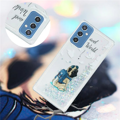 For Samsung Galaxy S23 FE Quicksand Case Soft TPU Embossment Pattern Phone Cover
